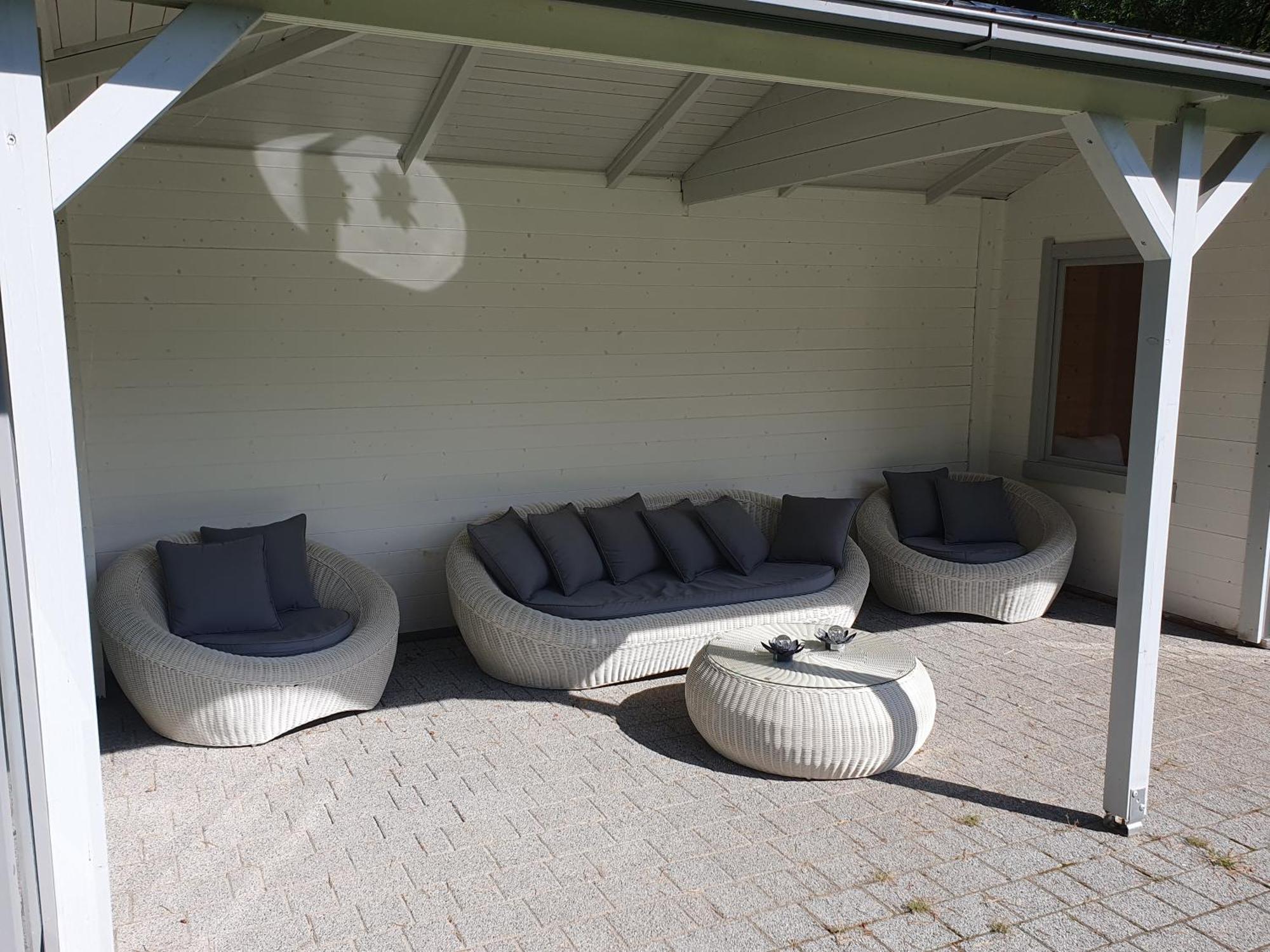Ferienwohnung Hellwig Wendisch Rietz Exterior foto